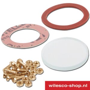 01318 Peilglas met afdichtingen Ø 37mm messing (afb. 1)